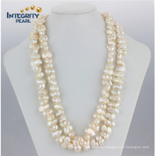 8-10mm 47′′ Fashionable Peanut Natural Shape Pearl Necklace